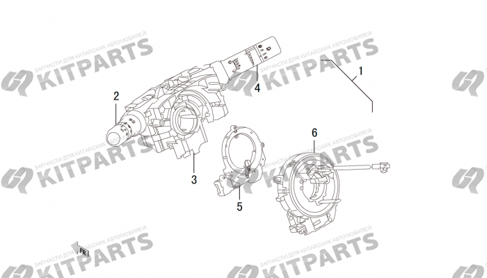 Комбинированные подрулевые переключатели Haval H2