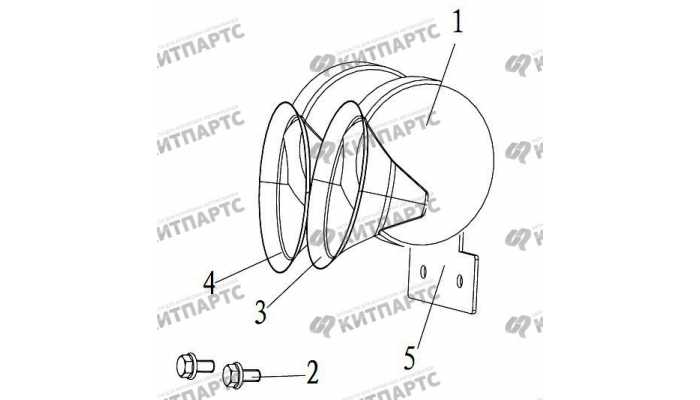 Сигнал звуковой Geely Otaka (CK)