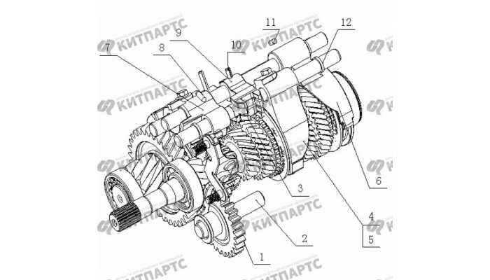 S160 Вилки переключения передач Geely Otaka (CK)