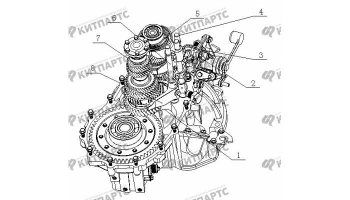 S160 Компоненты трансмиссии Geely Otaka (CK)