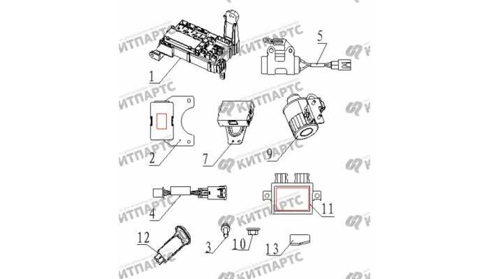 Электрика кузова Geely